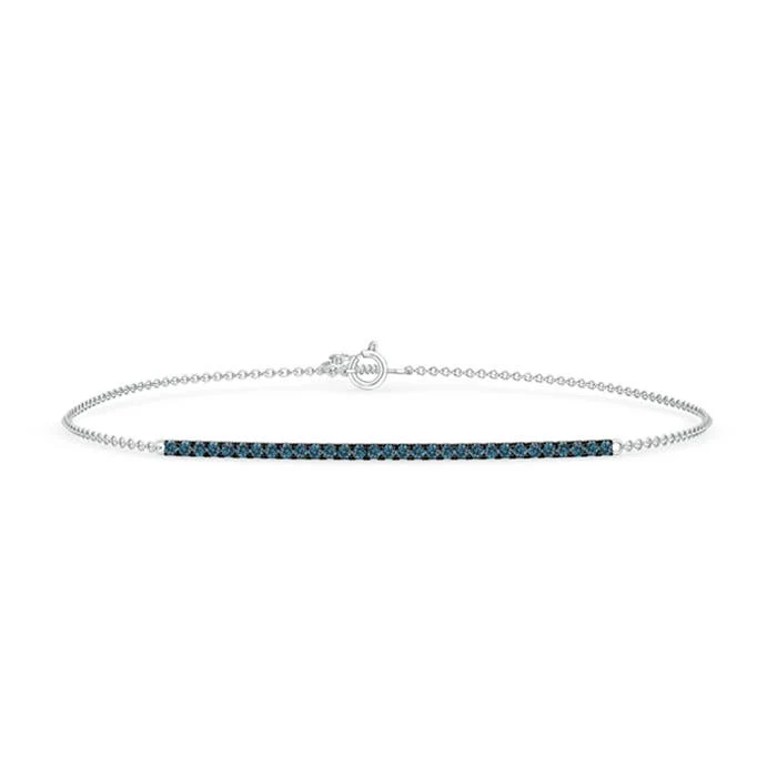 0.31 CTW Emerald Bar Bracelet in 14K Yellow Gold