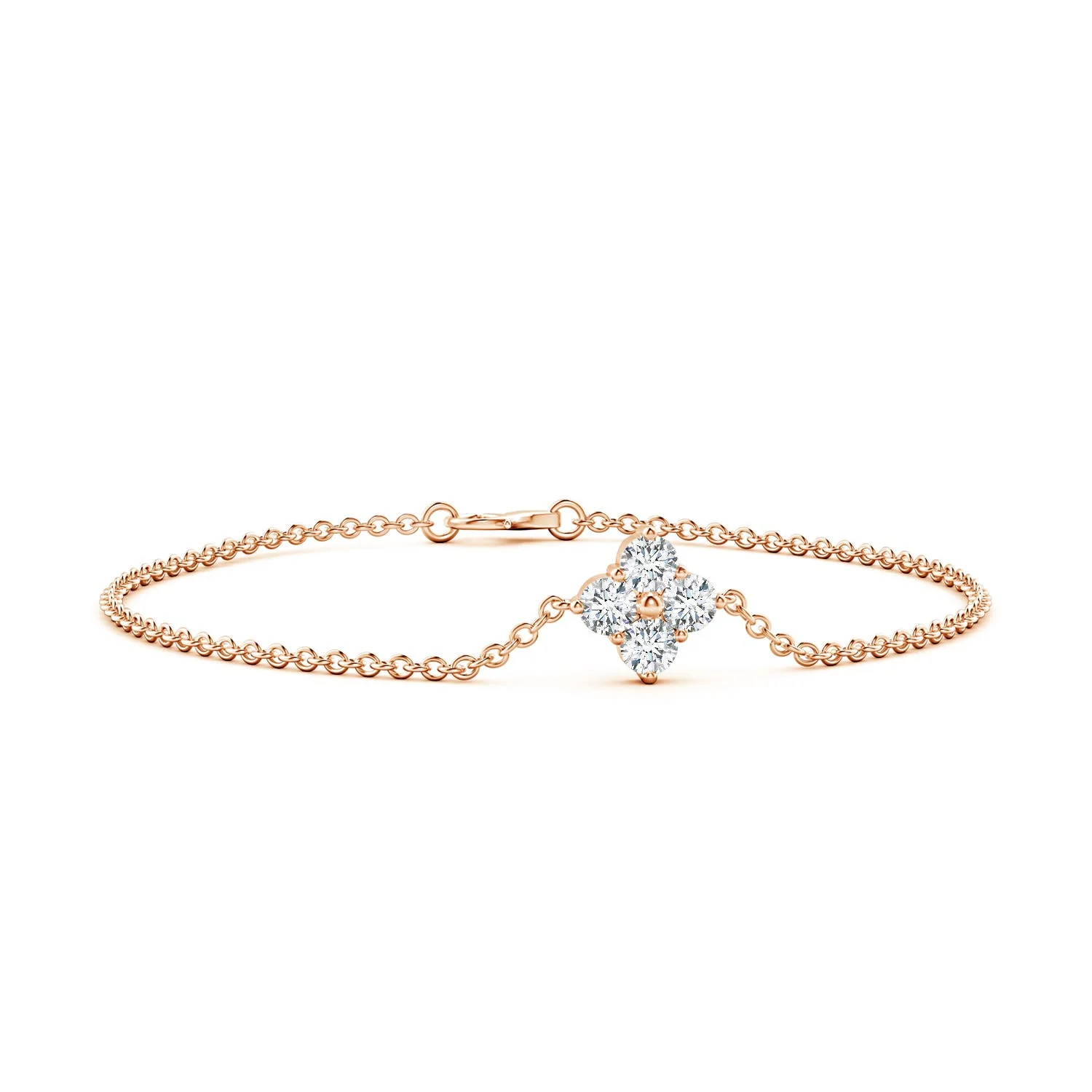 2.67 CTW East-West Oval Tanzanite Bolo Bracelet with Diamonds in 14K White Gold - Image 9