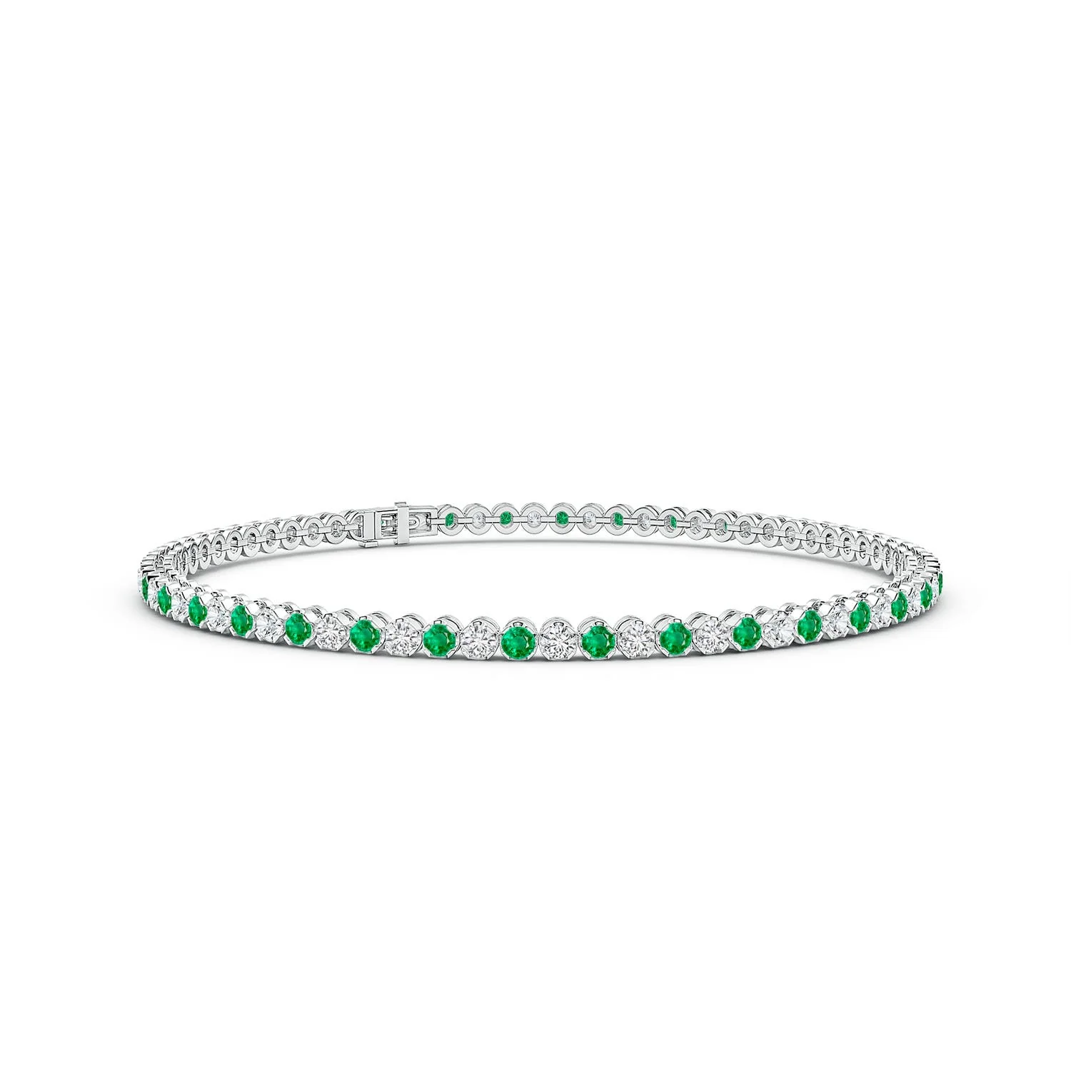 5.04 CTW Classic Round Fancy Intense Yellow Diamond Tennis Bracelet in 14K Rose Gold - Image 7