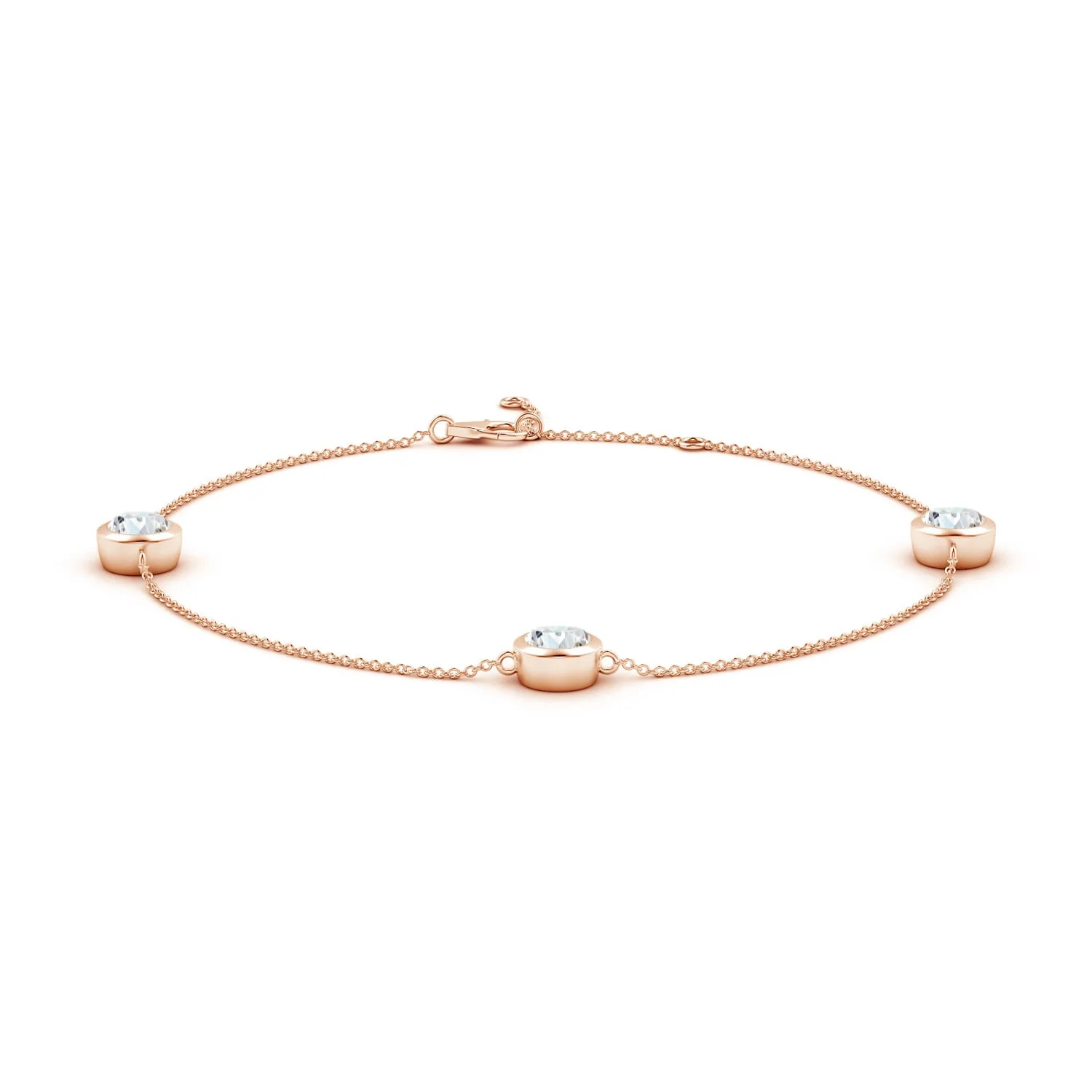 Lee Harris x 27.05 CTW Marcia London Blue Topaz Tennis Bracelet in Platinum - Image 7