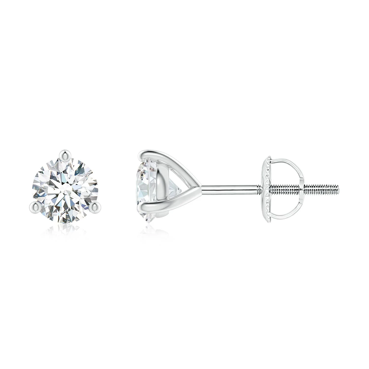 3.1 CTW Rope Framed Claw-Set Swiss Blue Topaz Martini Stud Earrings in 18K Yellow Gold - Image 6