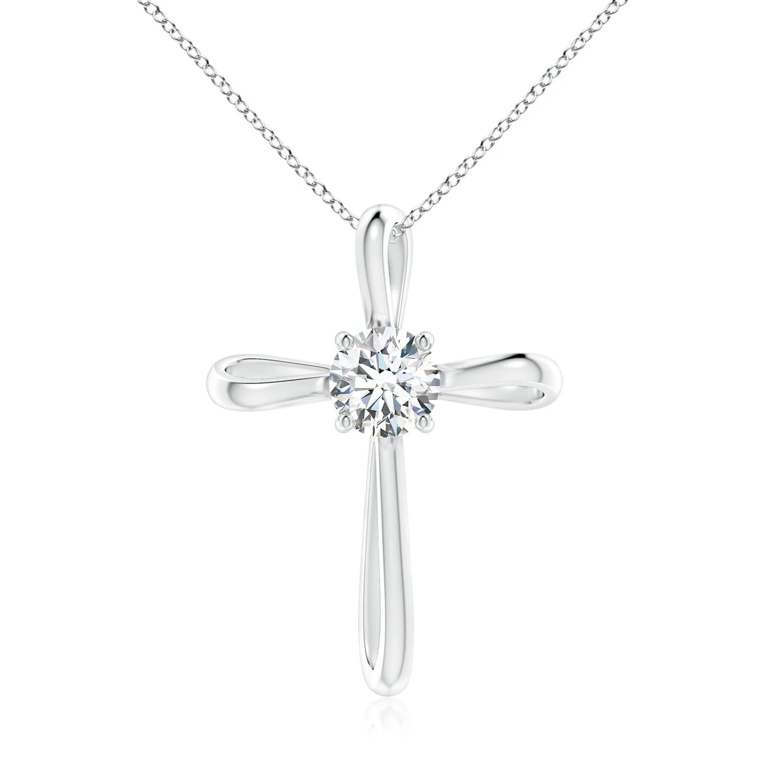 9.26 CTW GIA Certified Rectangular Cushion London Blue Topaz Leaf Bale Pendant in Platinum - Image 7
