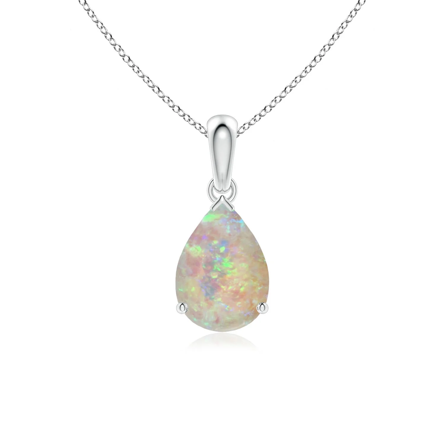 0.77 CTW Lab-Grown Cushion Diamond Halo Pendant with Filigree in 18K Yellow Gold - Image 6