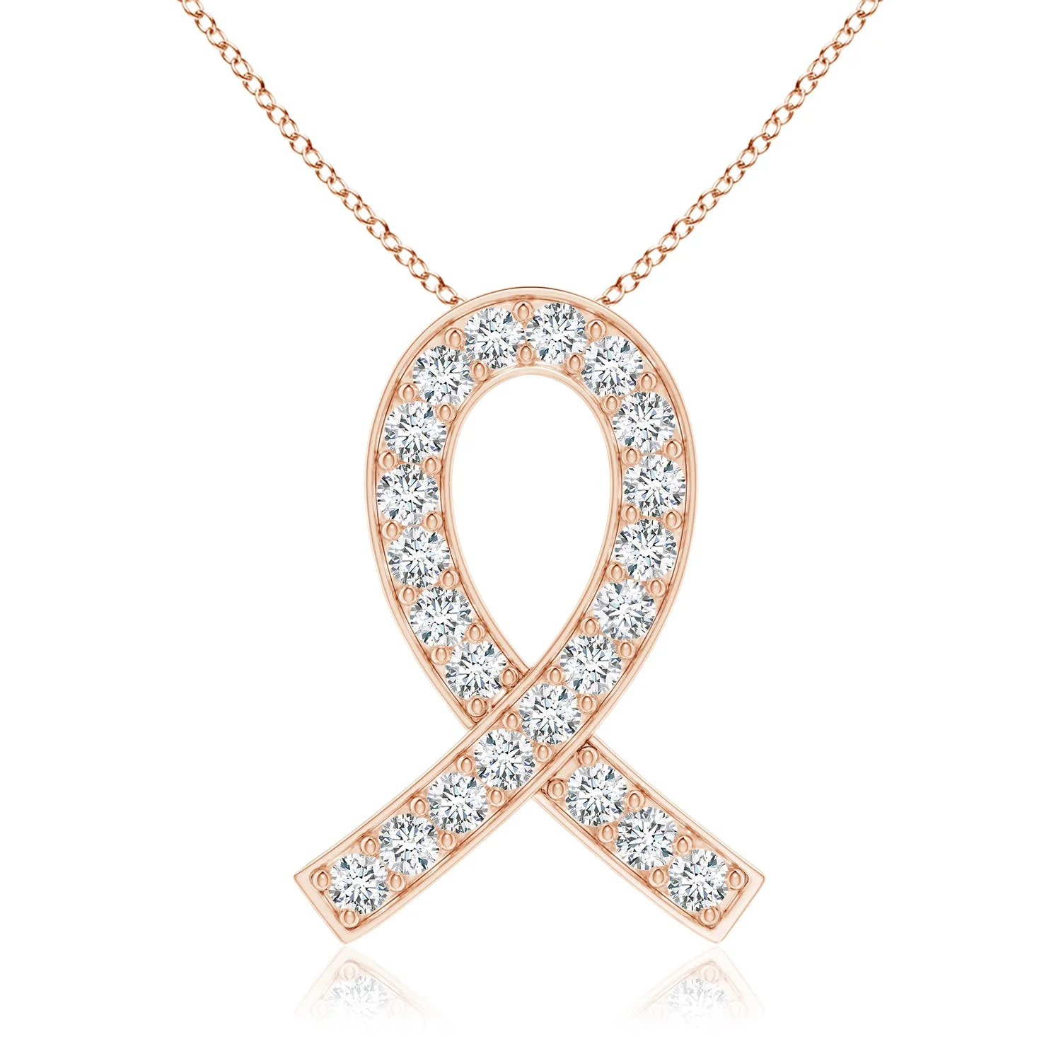 2.6 CTW Alternating Bezel-Set Pear Diamond Curved Necklace in 14K Yellow Gold - Image 8