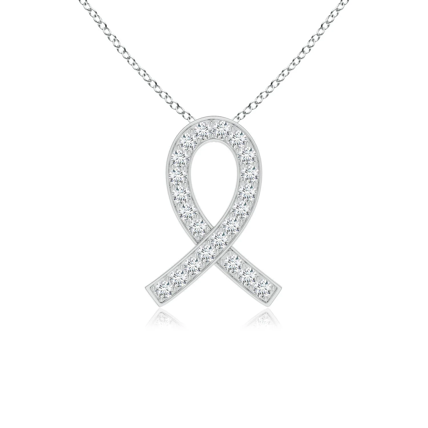 1.0 CTW Bezel-Set Round Diamond Solitaire Pendant in 14K Rose Gold - Image 9