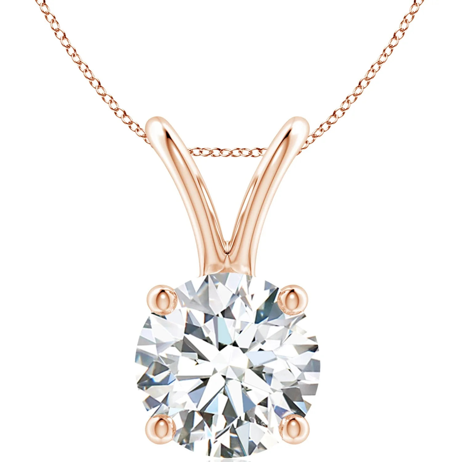 4.98 CTW Oval Emerald Solitaire Pendant with Diamond in Platinum - Image 7