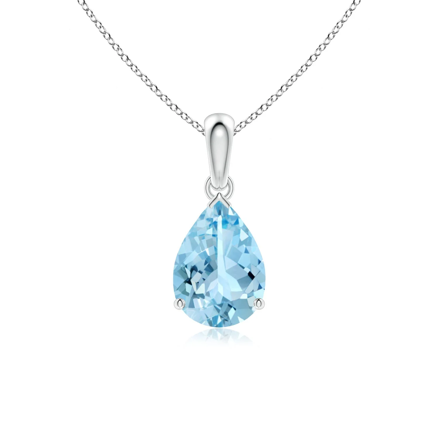 0.93 CTW Floating Ruby Heart Pendant with Diamond Halo in Platinum - Image 3