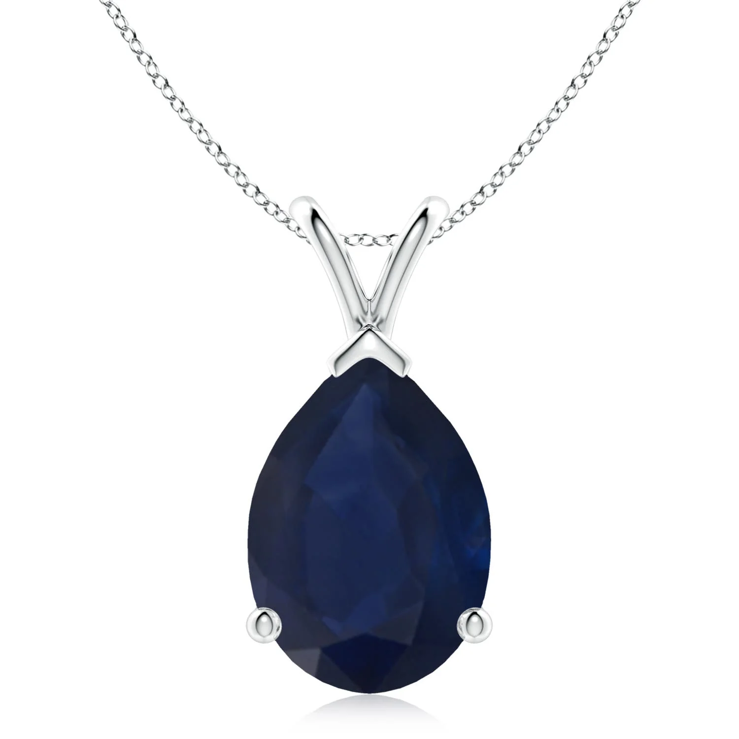 1.0 CTW Classic Solitaire Prong-Set Round Fancy Intense Yellow Diamond Pendant in 18K Yellow Gold - Image 5