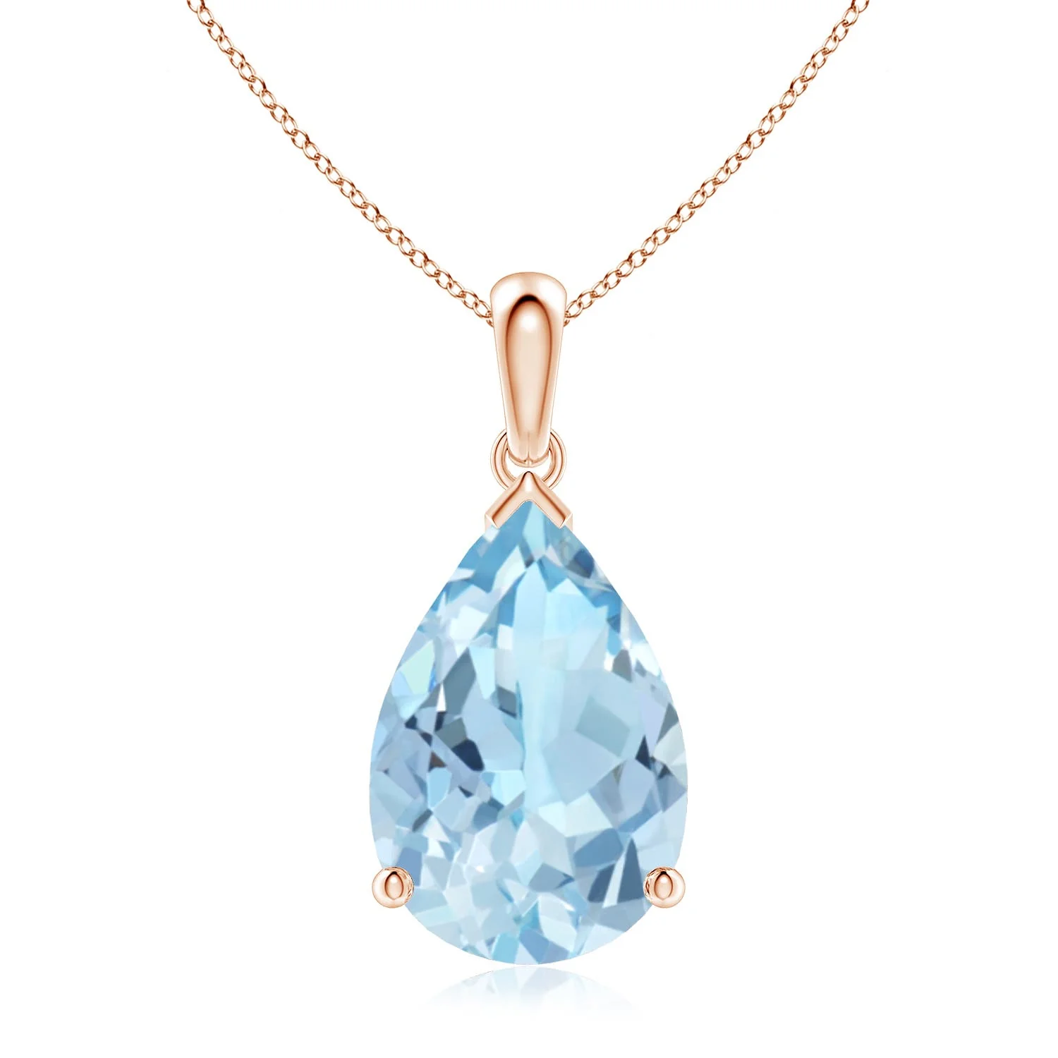 0.97 CTW Classic Trio Round Diamond Necklace in Platinum - Image 3