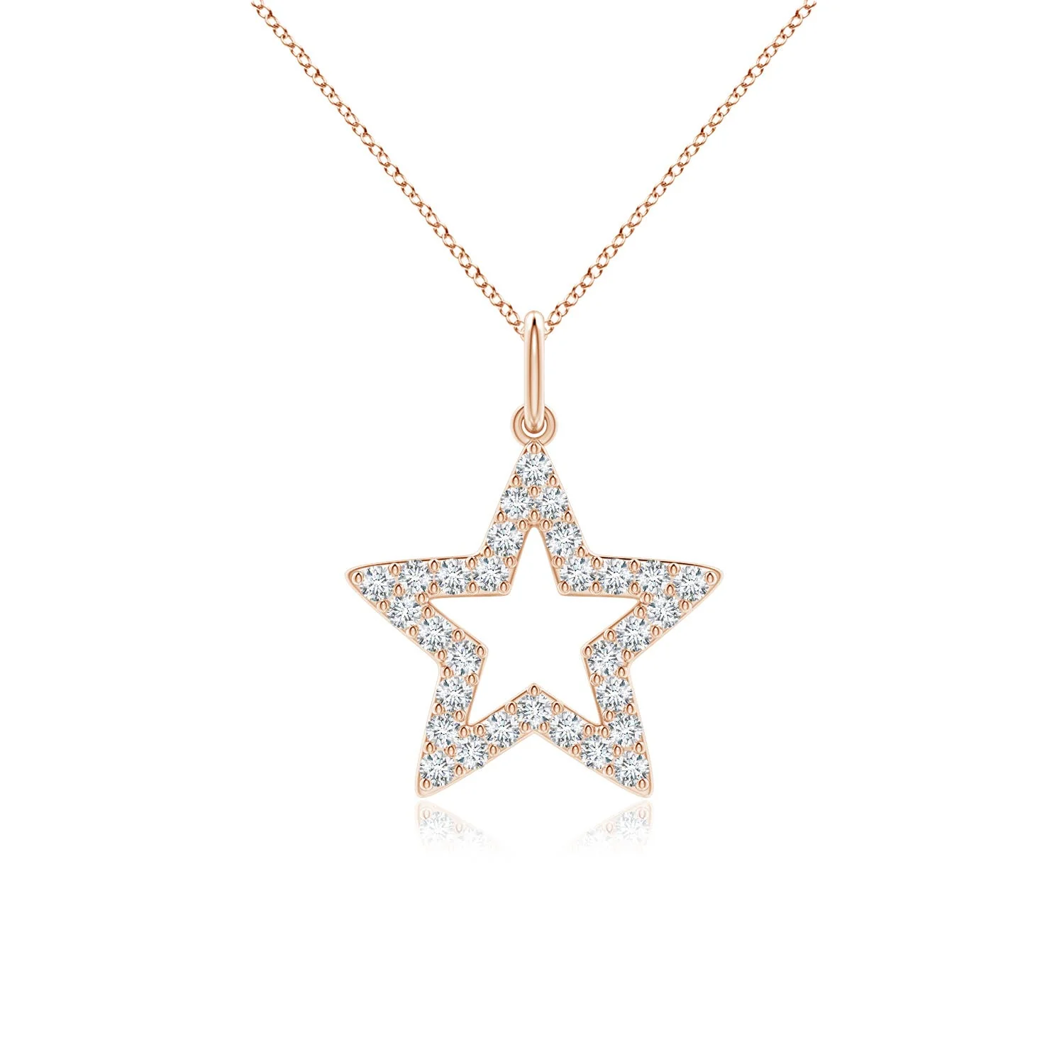 1.0 CTW Classic Shared Prong-Set Diamond Cross Pendant in 14K White Gold - Image 3