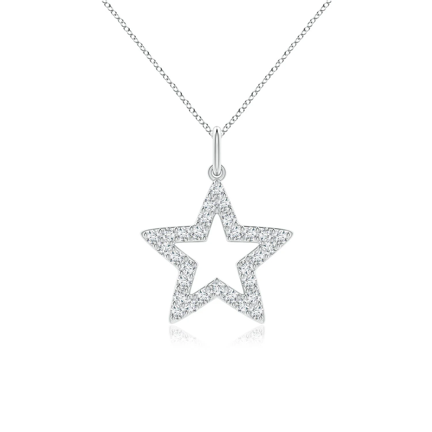 2.2 MM Three Stone Round Diamond Oval Halo Pendant in Platinum - Image 2