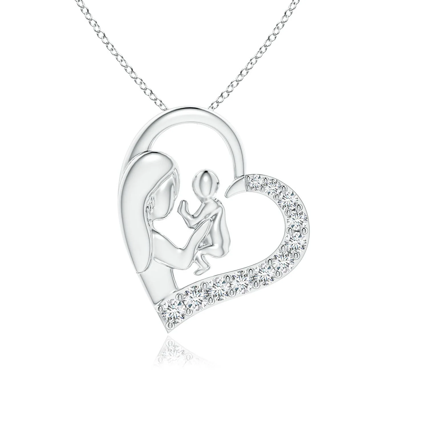 Lee Harris x 0.27 CTW Lucy Amethyst Pendant in 18K Rose Gold