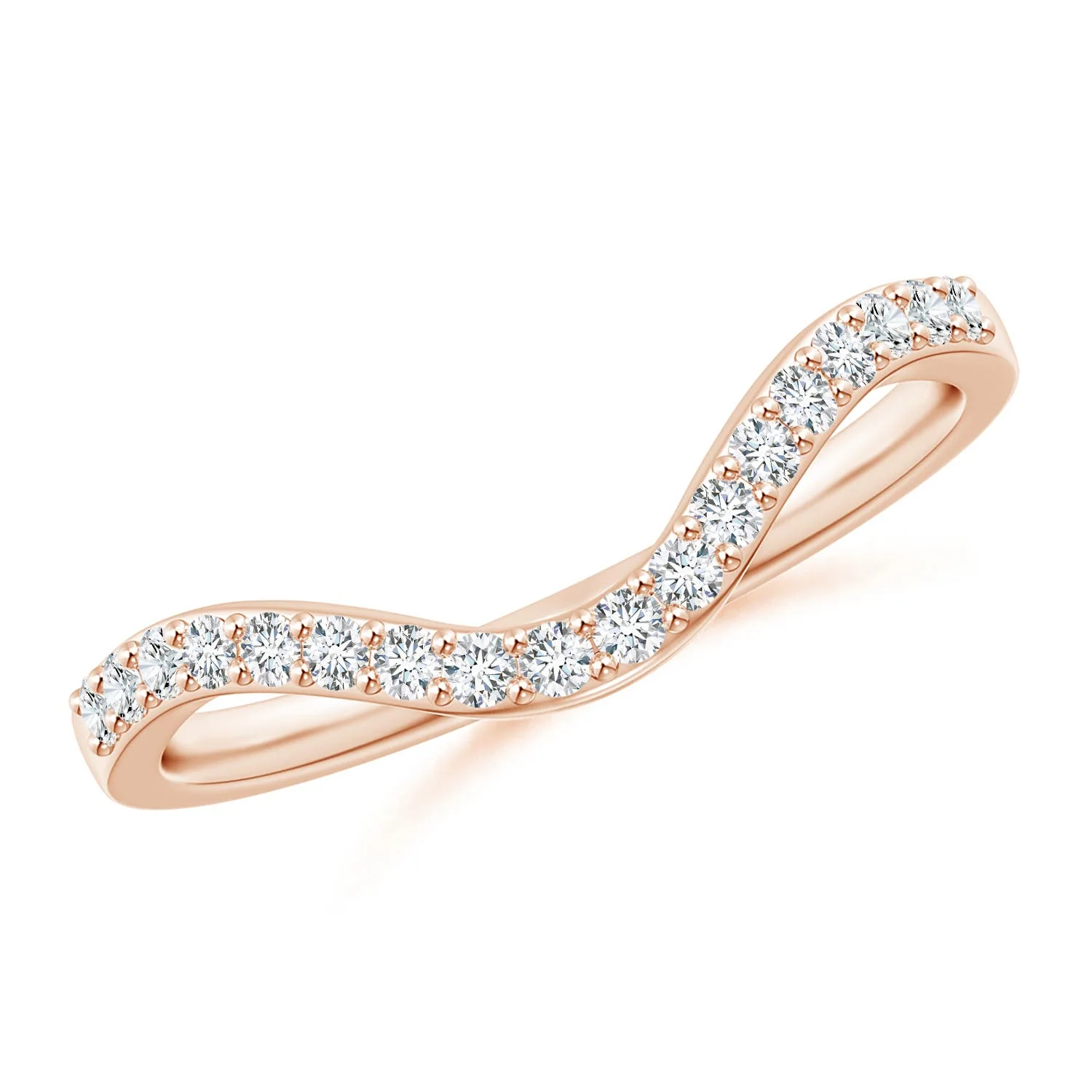 0.37 CTW Baguette Lab-Grown Diamond Asymmetric Ring with Blue Sapphire in Platinum - Image 5