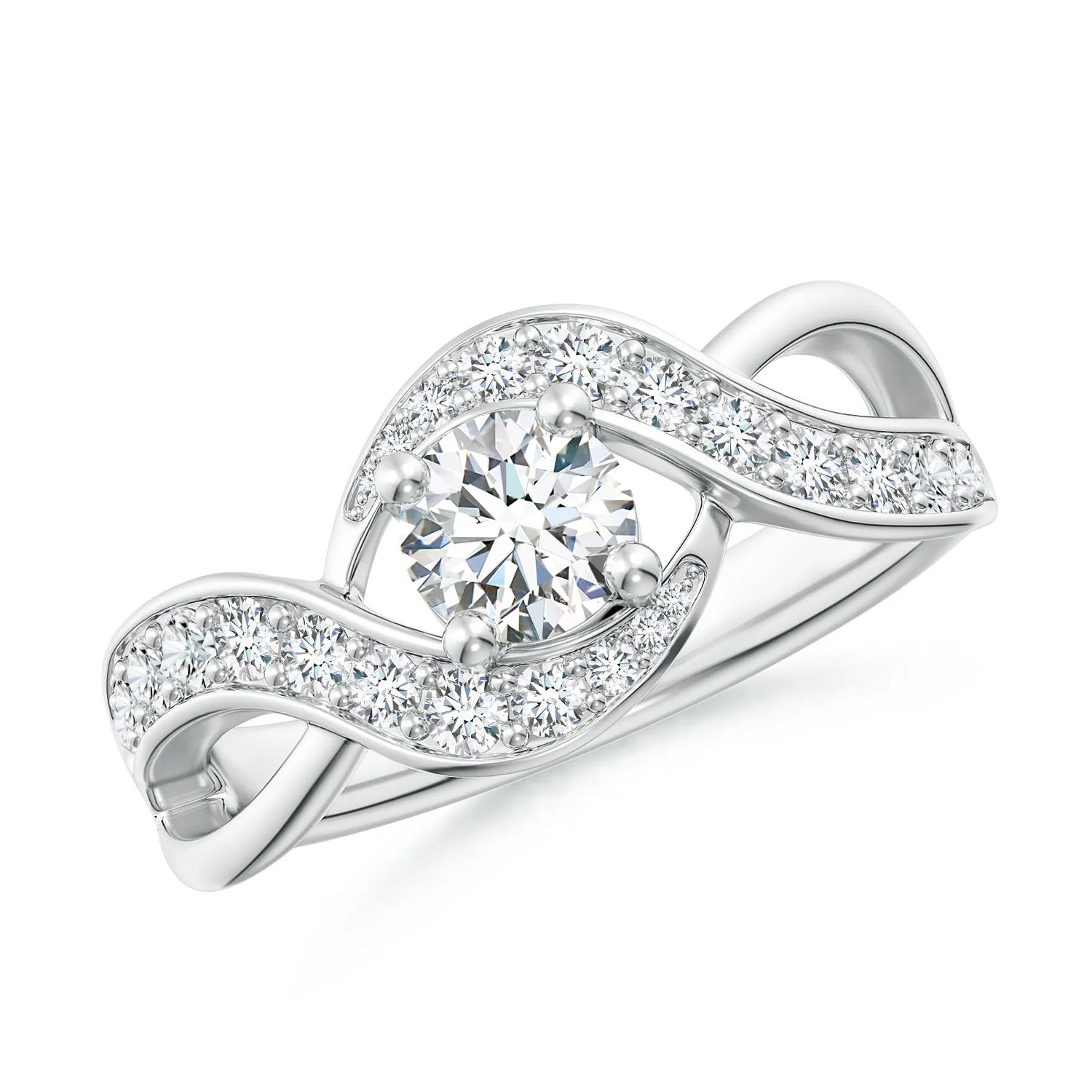 1.14 CTW Oval Three Stone Emerald Engagement Ring with Diamonds in Platinum - Image 5