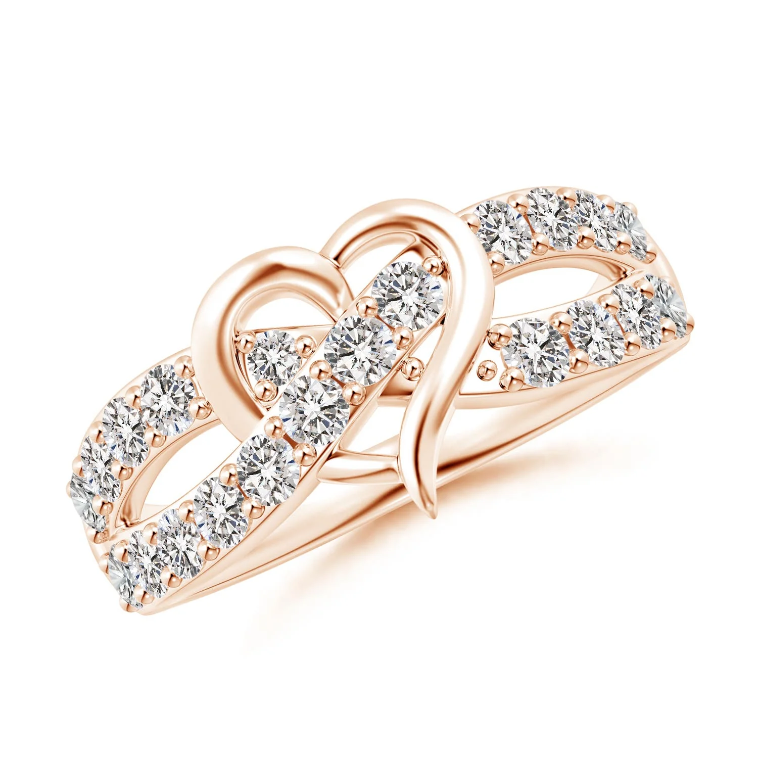 0.86 CTW Solitaire Tanzanite Heart Ring with Diamond Accents in 14K Yellow Gold - Image 4