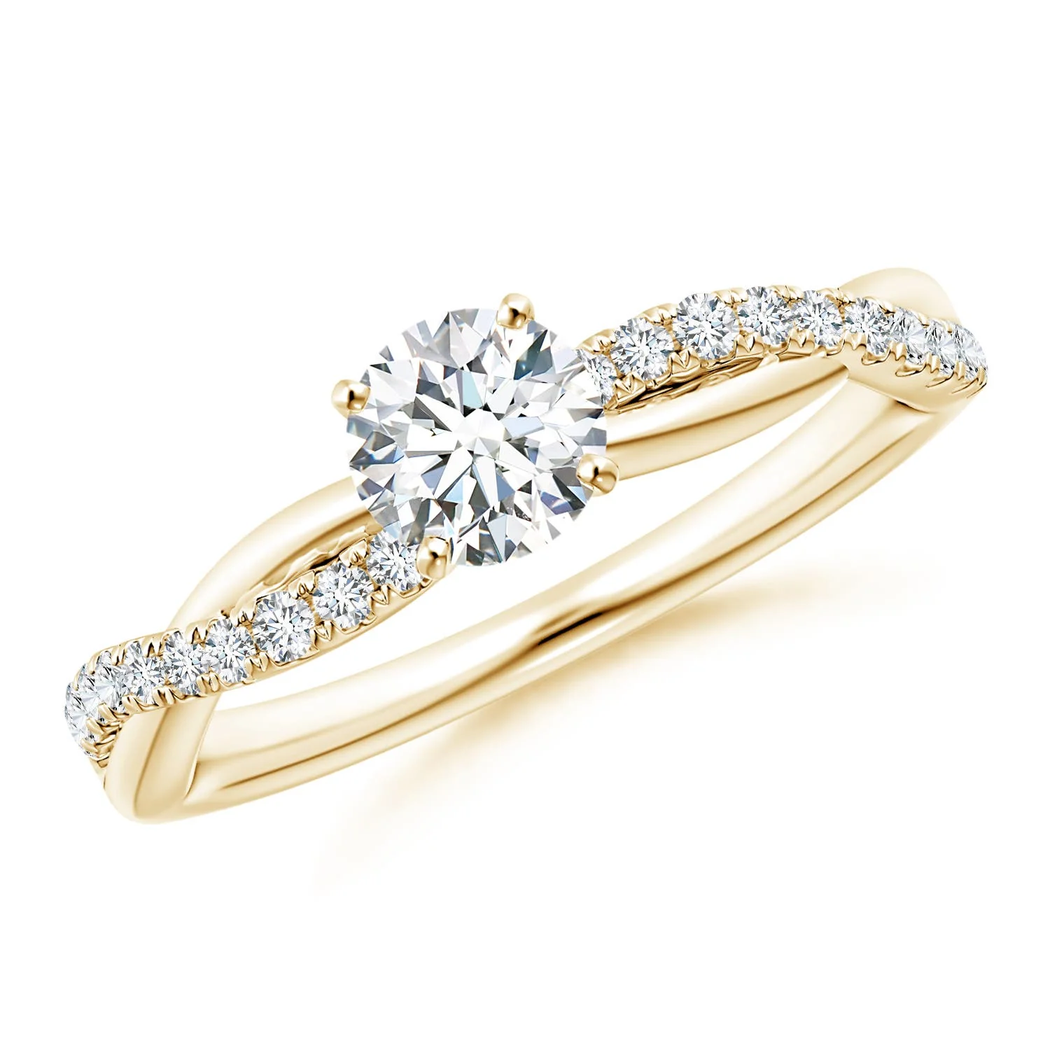 0.96 CTW Oval Teal Montana Sapphire Bypass Engagement Ring with Trio Diamond Accents in Platinum - Image 8