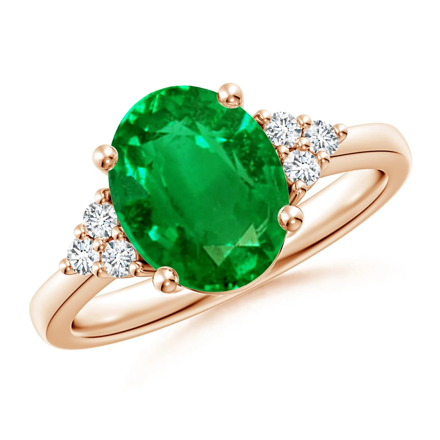 2.0 CTW East-West Emerald-Cut Diamond Solitaire Engagement Ring in Bezel Setting in 18K Yellow Gold - Image 3
