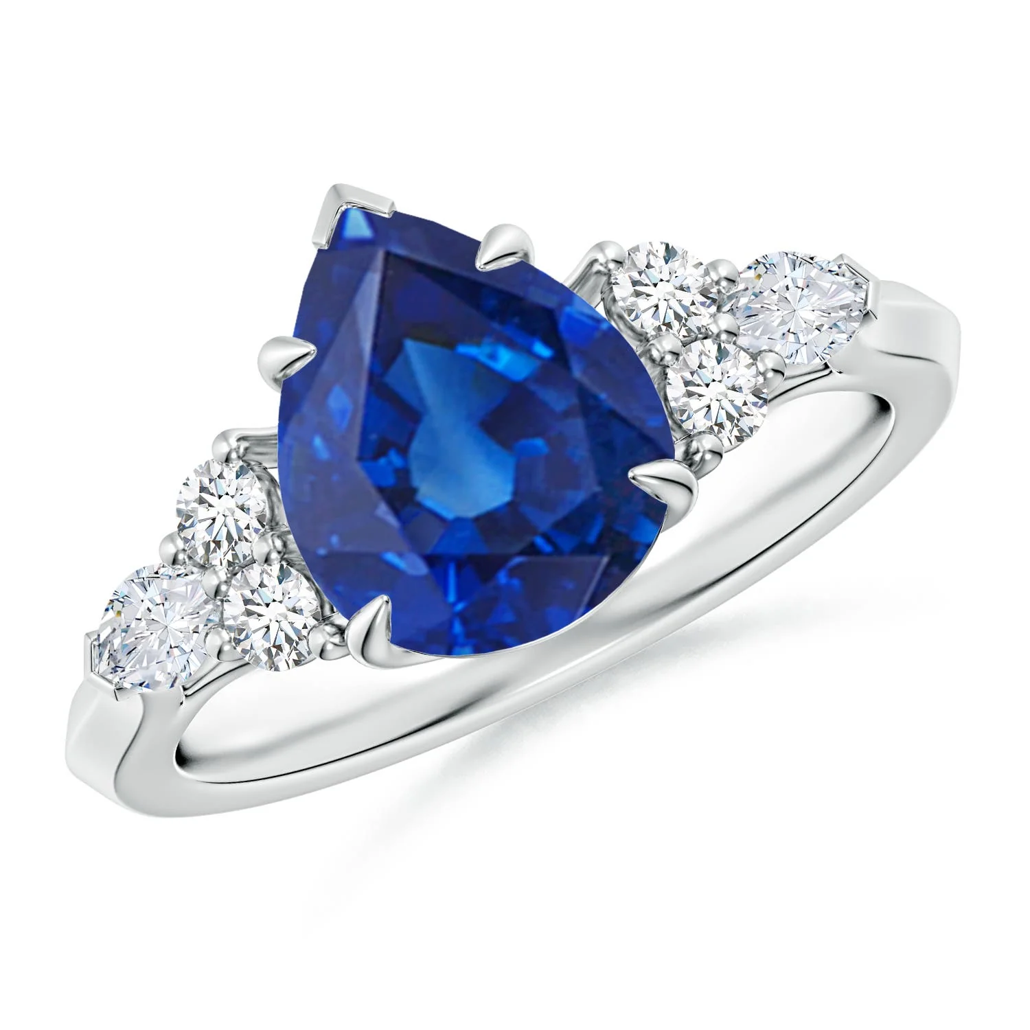 6.19 CTW Prong-Set GIA Certified Solitaire Oval Emerald Knife-Edge Shank Ring in 14K Rose Gold - Image 2