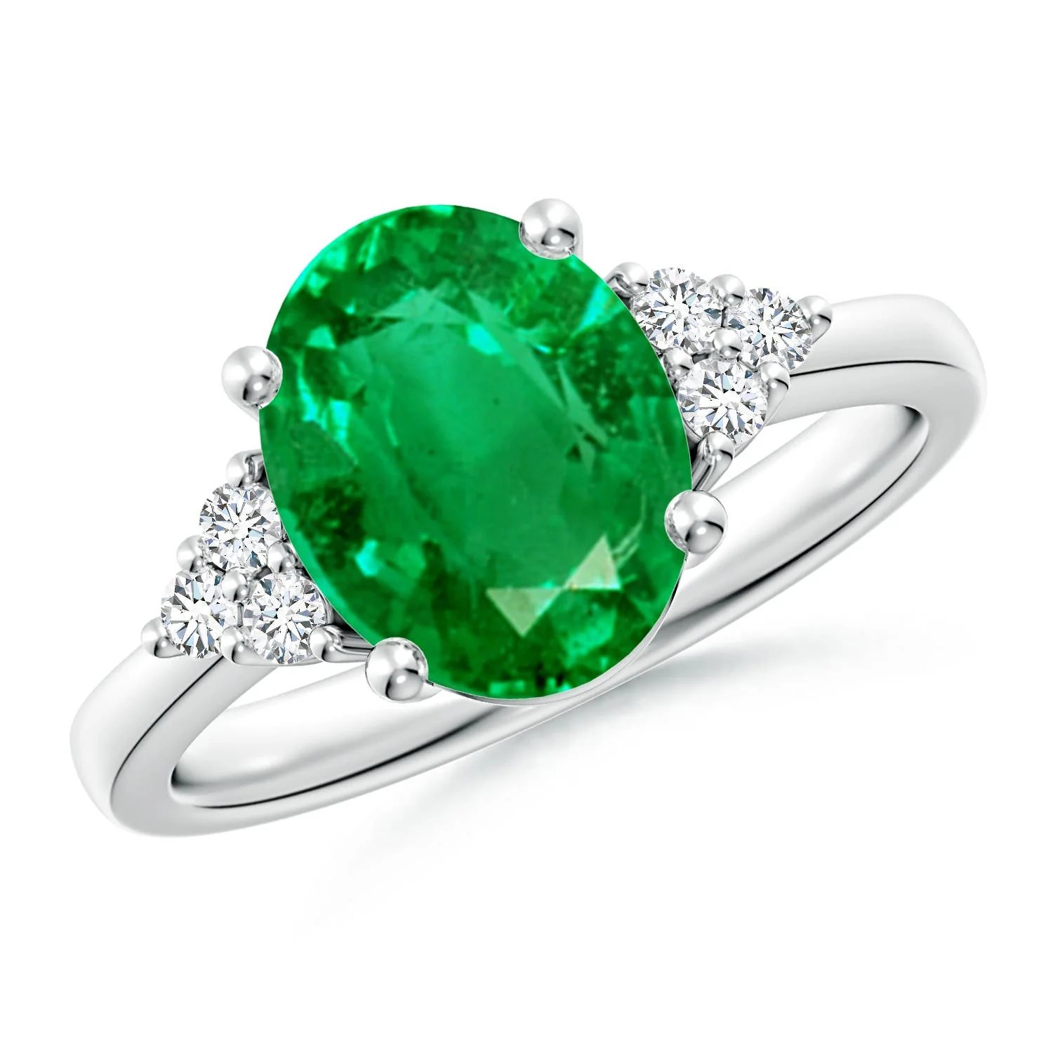11.13 CTW Prong-Set GIA Certified Solitaire Oval Opal Split Shank Ring in 14K Rose Gold - Image 2