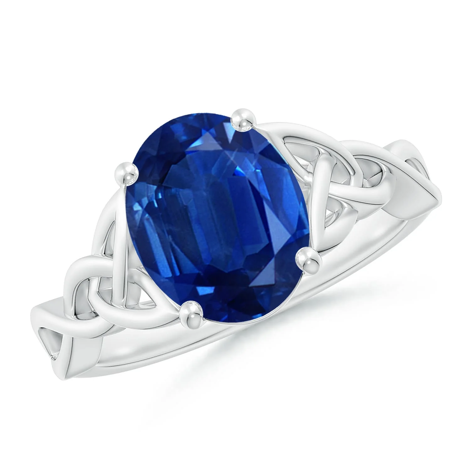 18.92 CTW Prong-Set GIA Certified Solitaire Oval Opal Reverse Tapered Ring with Scrollwork in 14K Rose Gold - Image 6