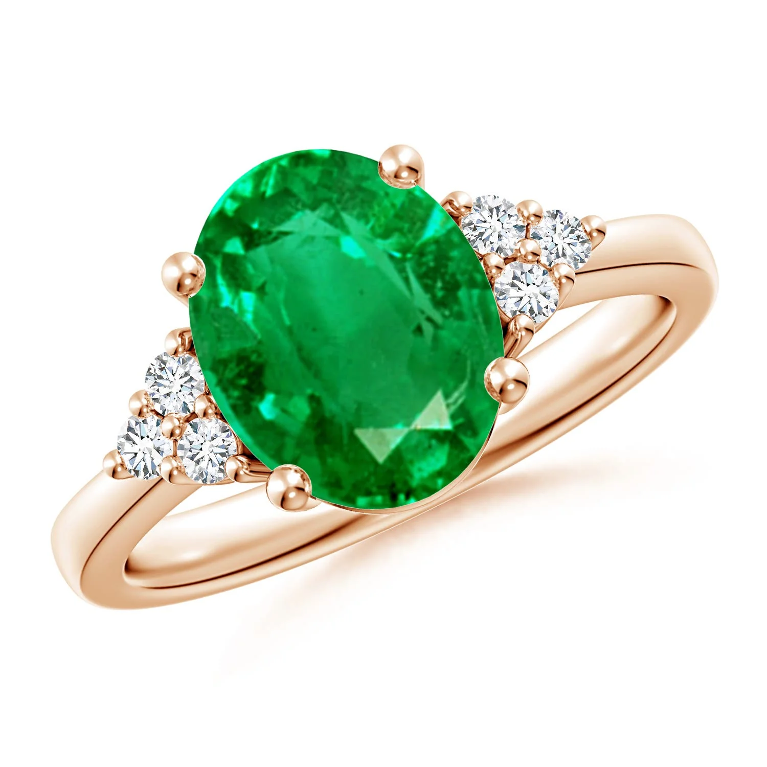 4.19 CTW Round Blue Sapphire Engagement Ring with Multi-Shape Diamonds in 18K Yellow Gold - Image 10