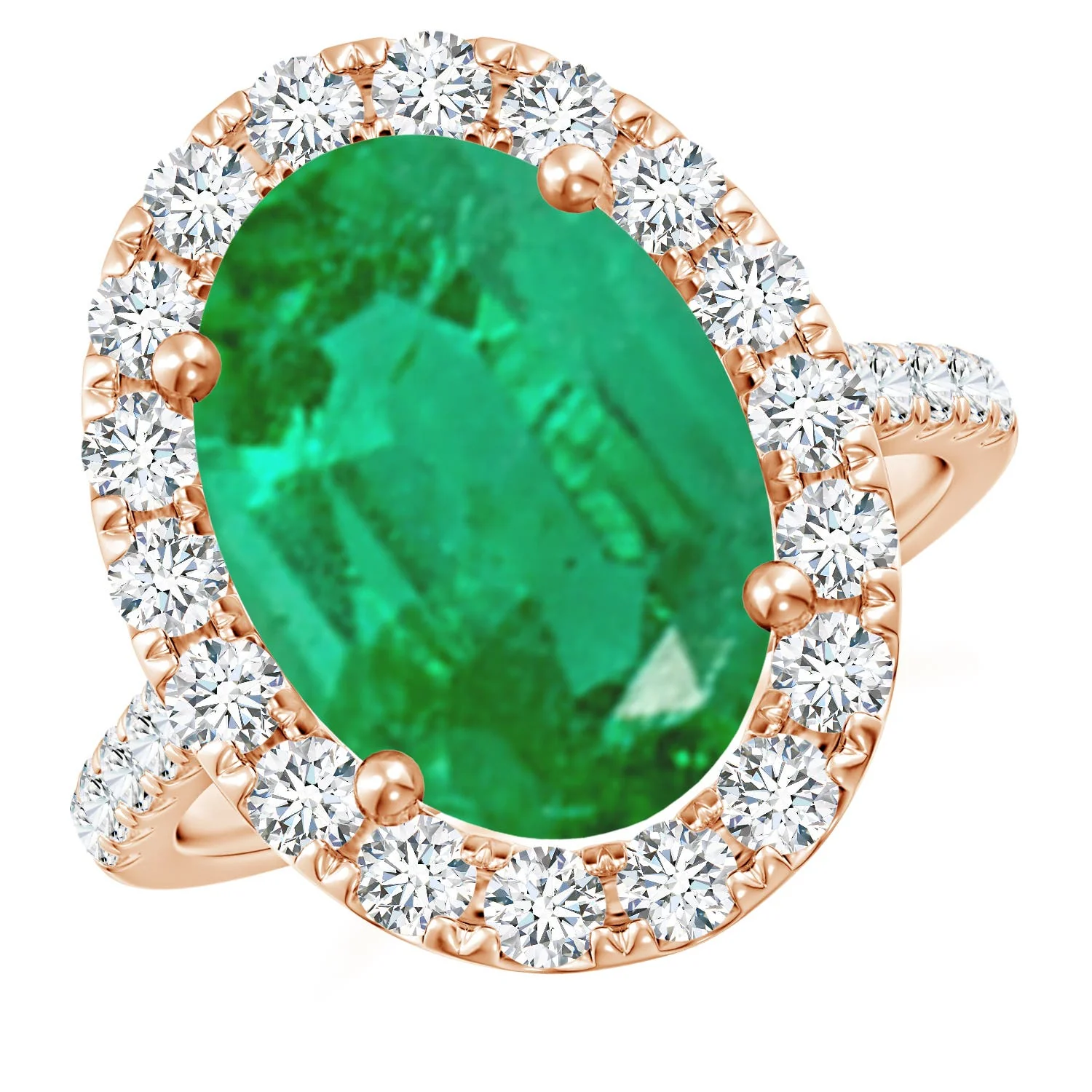 2.45 CTW Pear-Shaped Diamond Engagement Ring with Pavé Accents in Platinum - Image 6