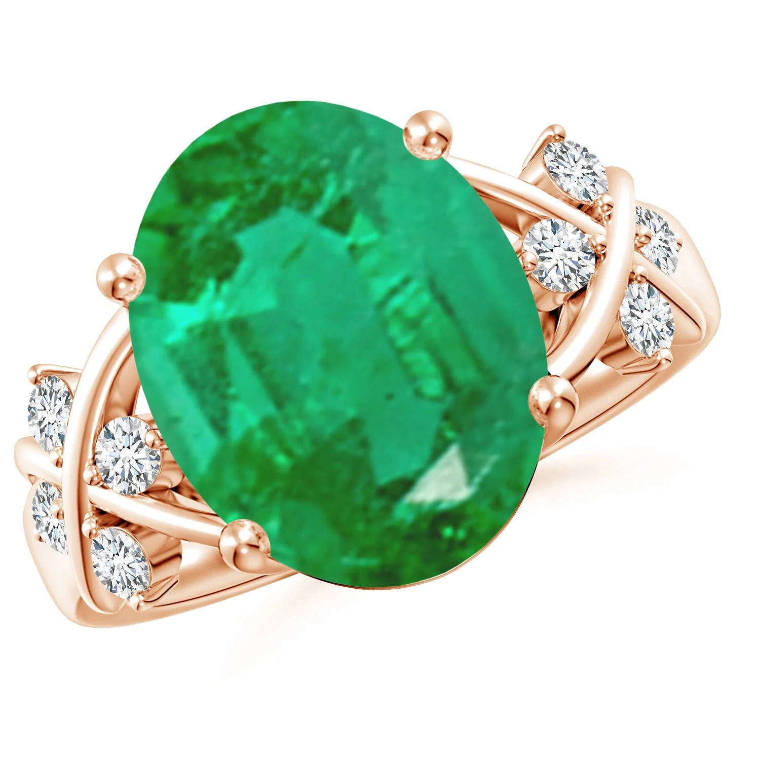 2.45 CTW Pear-Shaped Diamond Engagement Ring with Pavé Accents in Platinum - Image 7