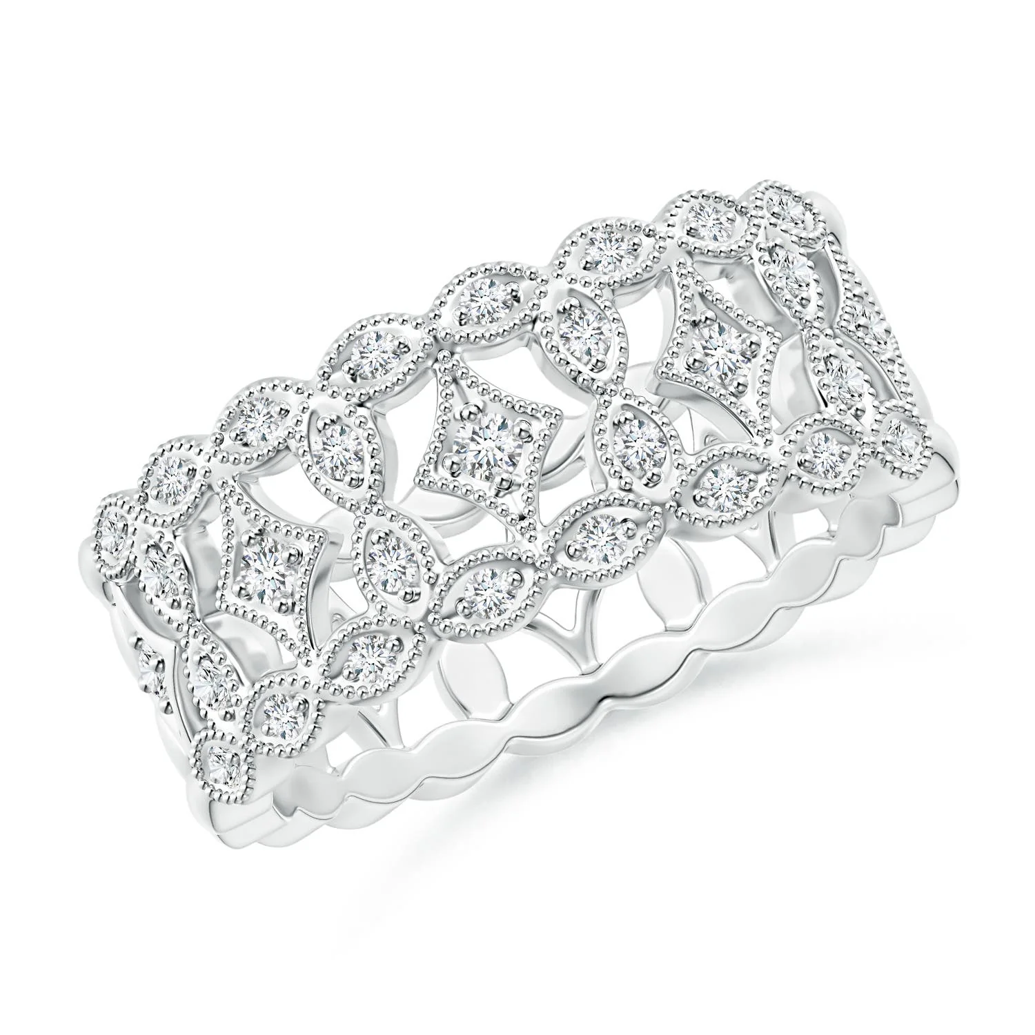 1.33 CTW Channel-Set Baguette Diamond Full Eternity Wedding Ring in 18K Yellow Gold