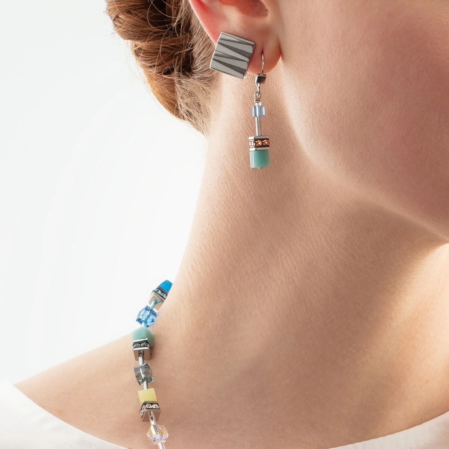 Earclips Square Wave Silber - Image 4