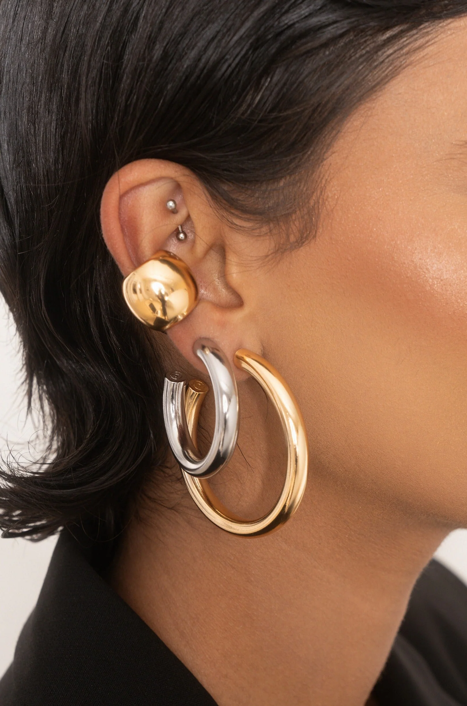 Chunky Metal Ear Cuff - Image 4