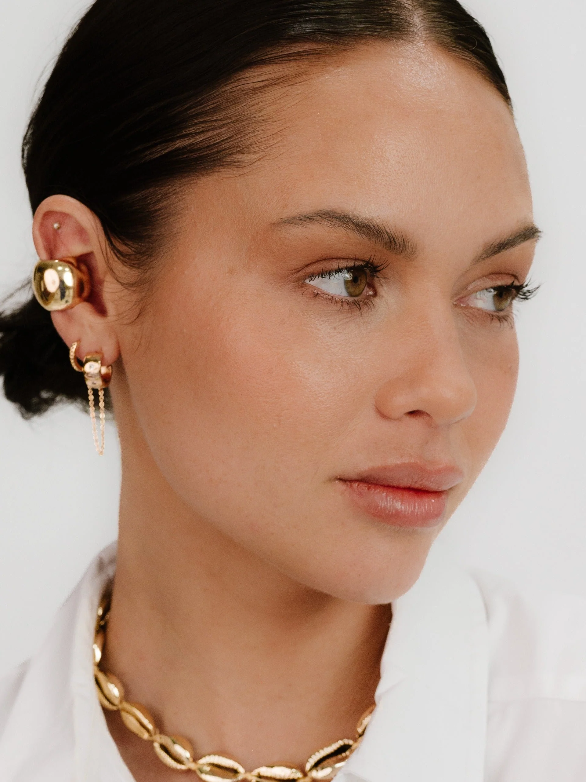 Chunky Metal Ear Cuff - Image 7