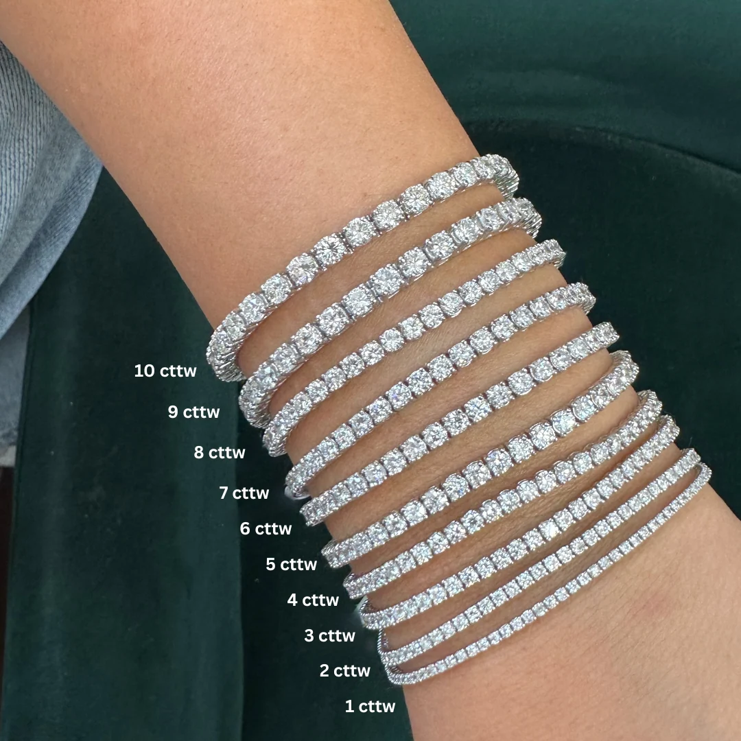 Classic Diamond Tennis Bracelet - Image 2