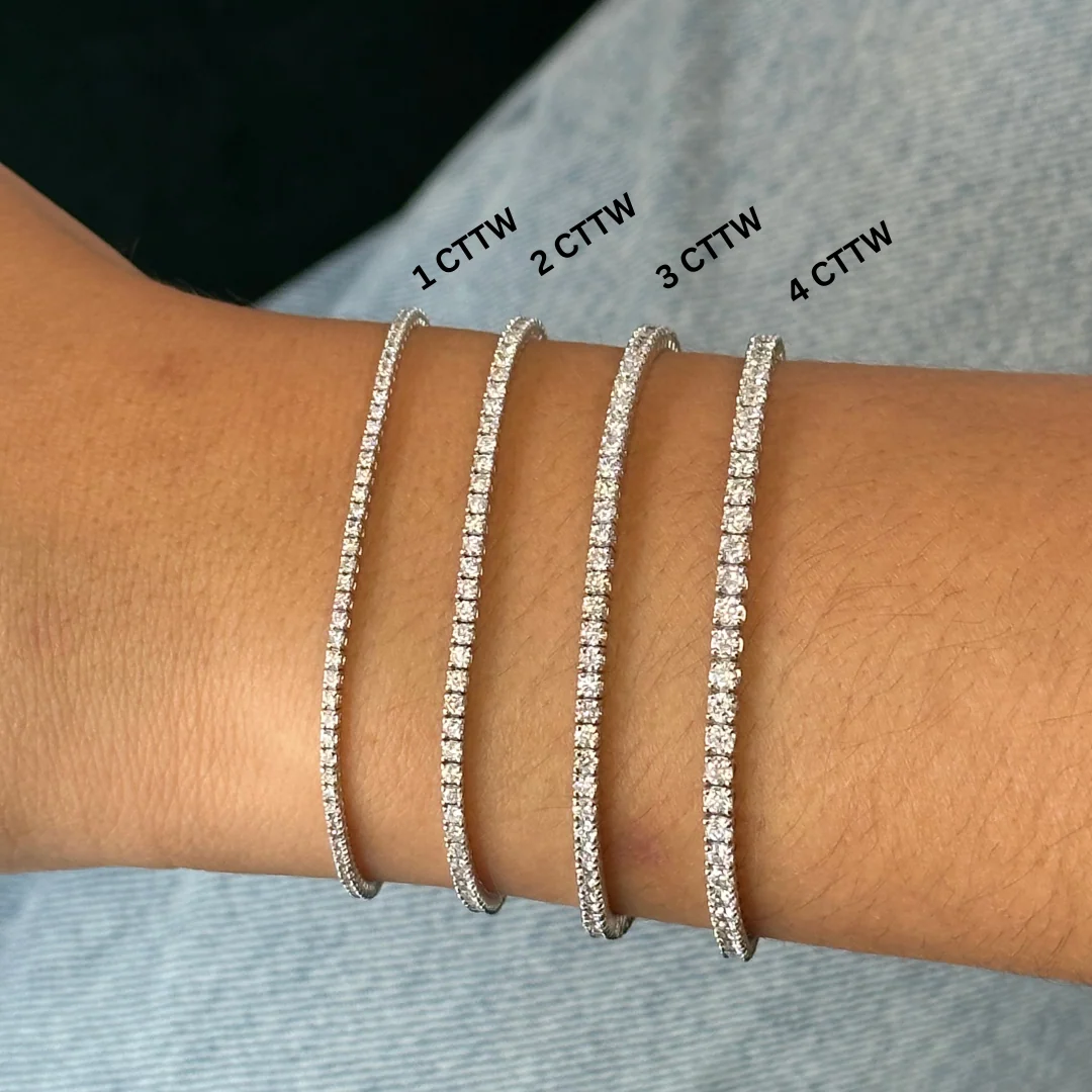 Classic Diamond Tennis Bracelet - Image 6