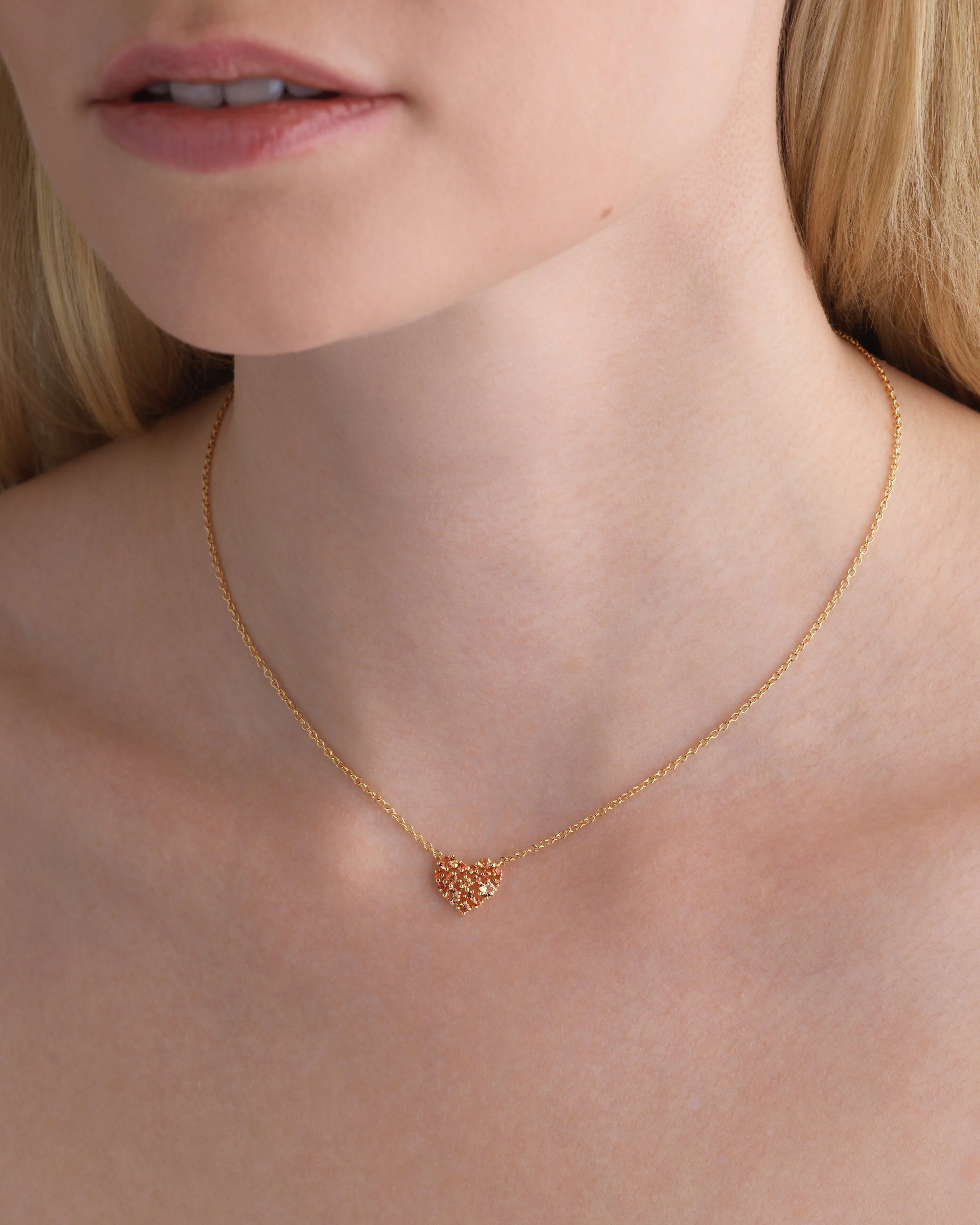 Lacey Necklace - Yellow Sapphire - Image 2