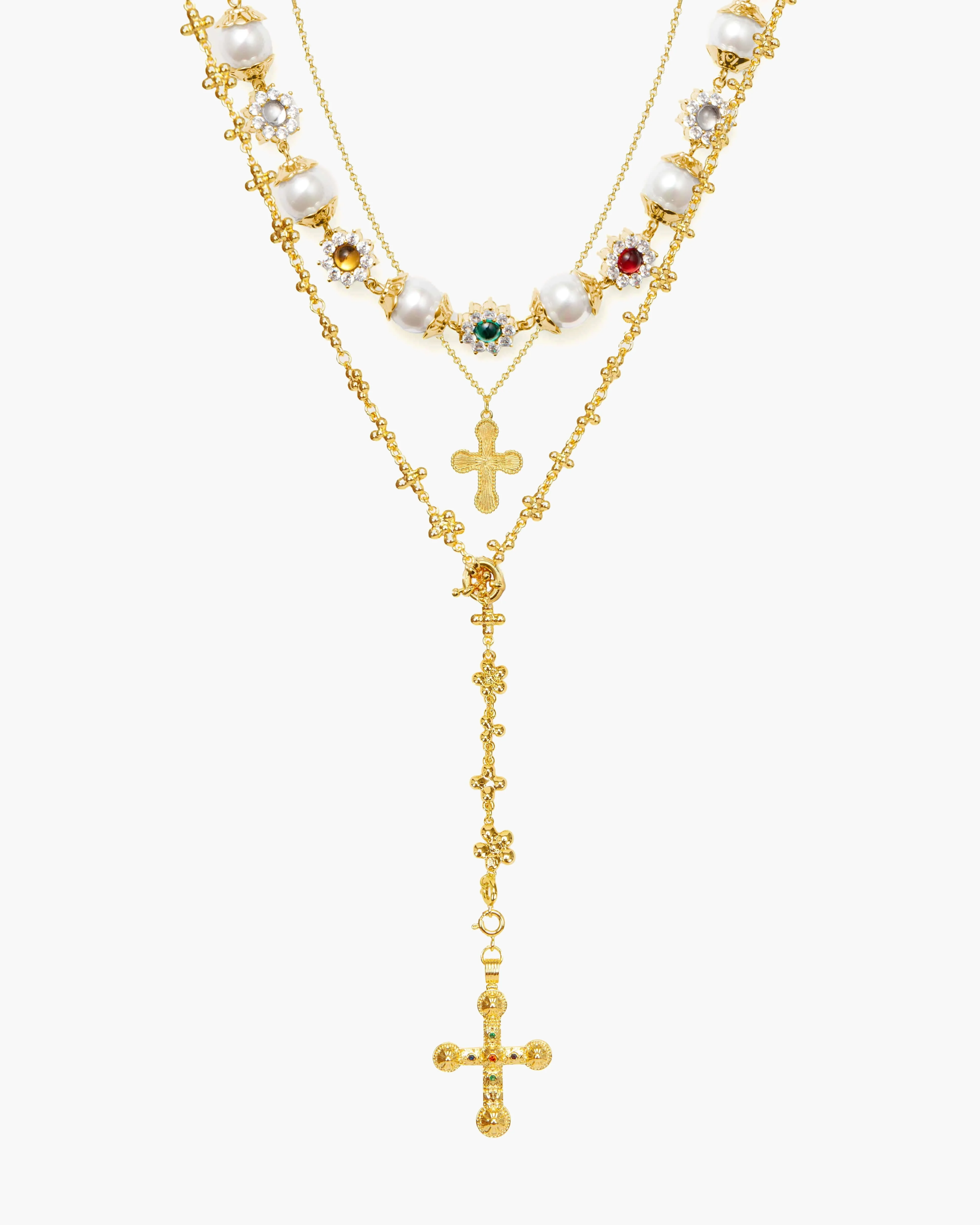 Daisy Molecule Chain in Silver - Image 10