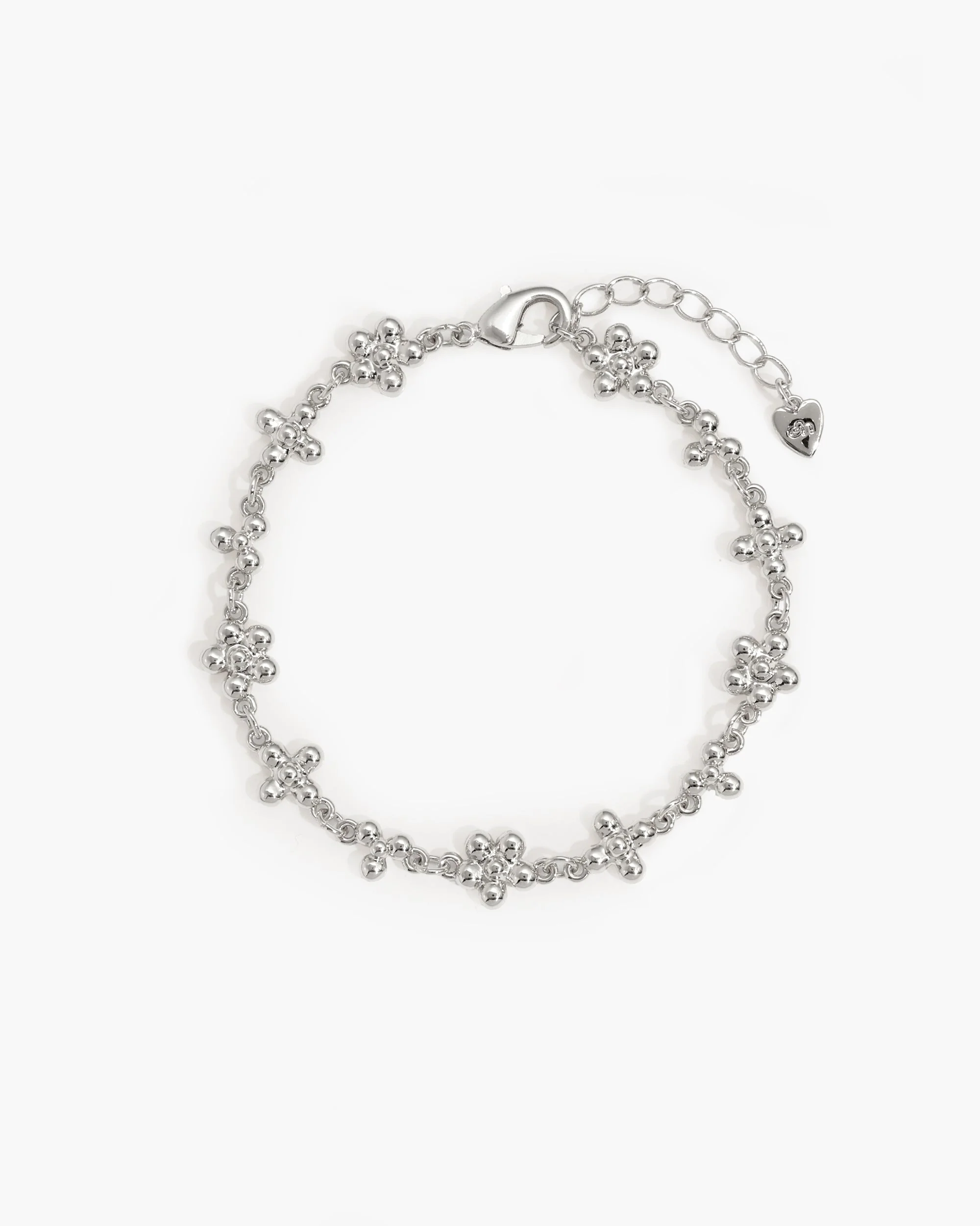 Daisy Molecule Bracelet in Silver - Image 5