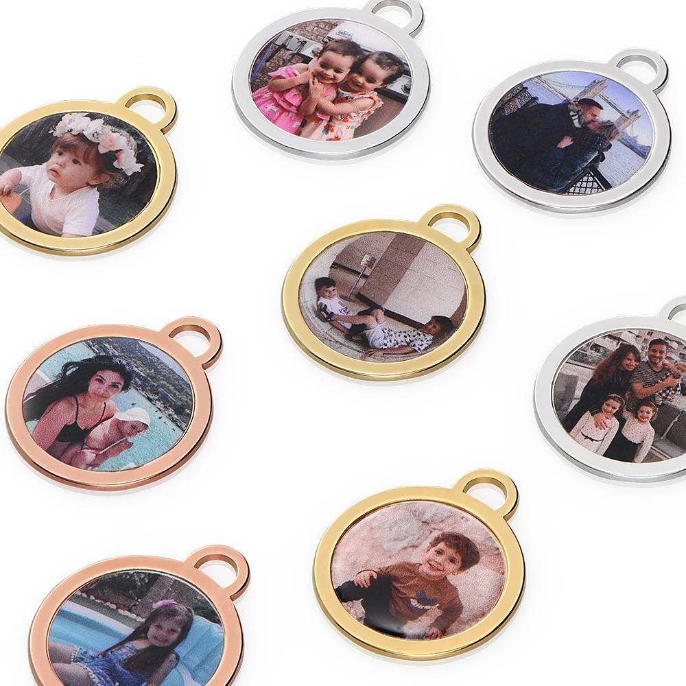 The Sweetest Photo Pendant Bracelet in 18K Gold Vermeil - Image bracelet - Image 5