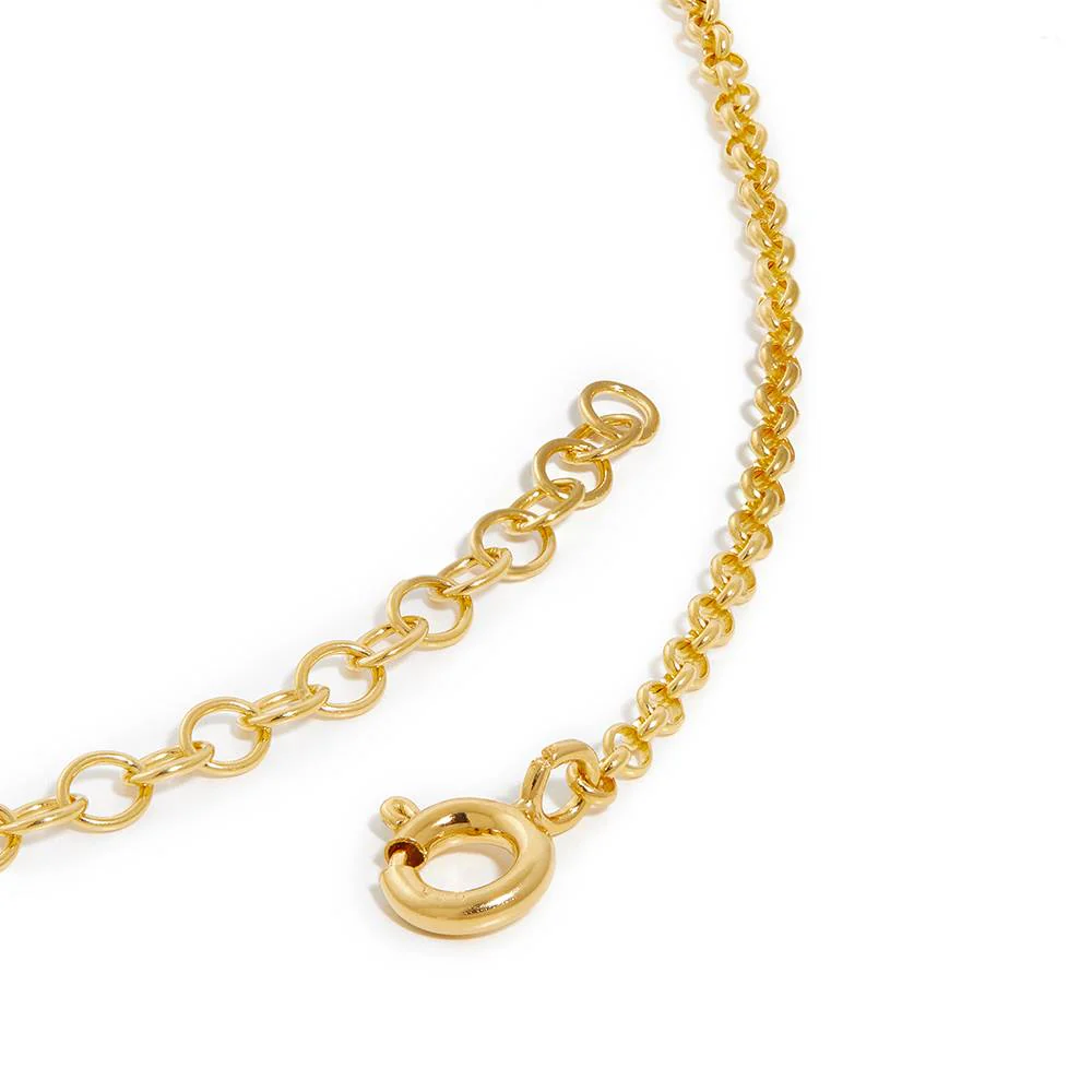 Lovers Heart Name Necklace With 0.60CT Diamonds in 18K Gold Vermeil - Image 7