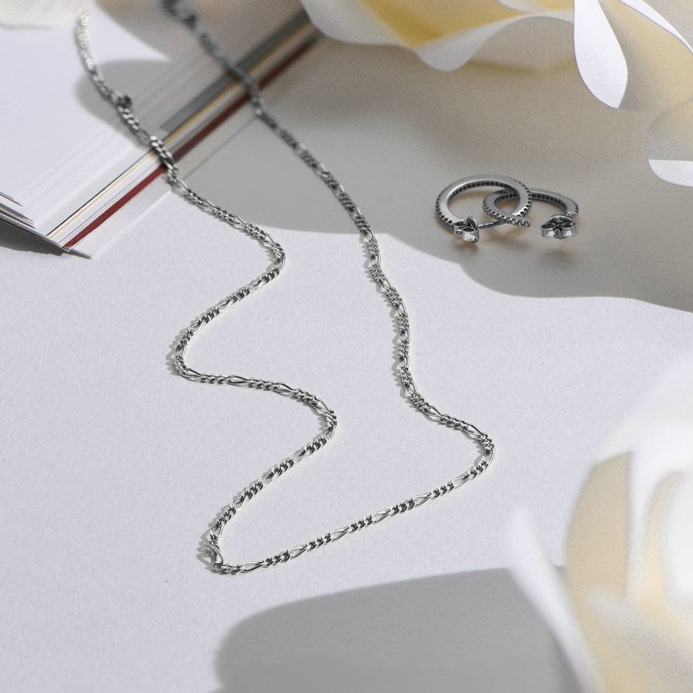 Figaro Chain in Sterling Silver - Image 2