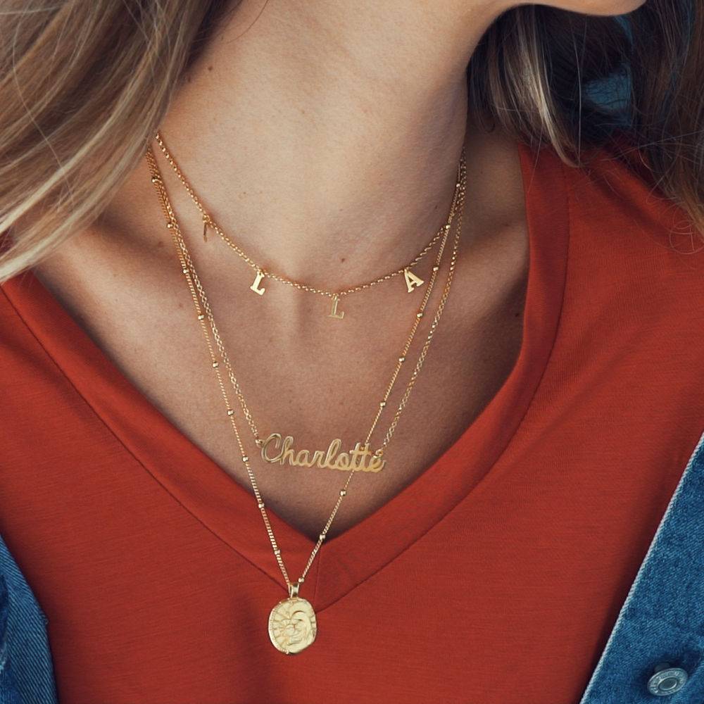 Personalized Jewelry - Cursive Name Necklace in Vermeil - Best Gifts for Her - Custom Name Necklace - Image 4